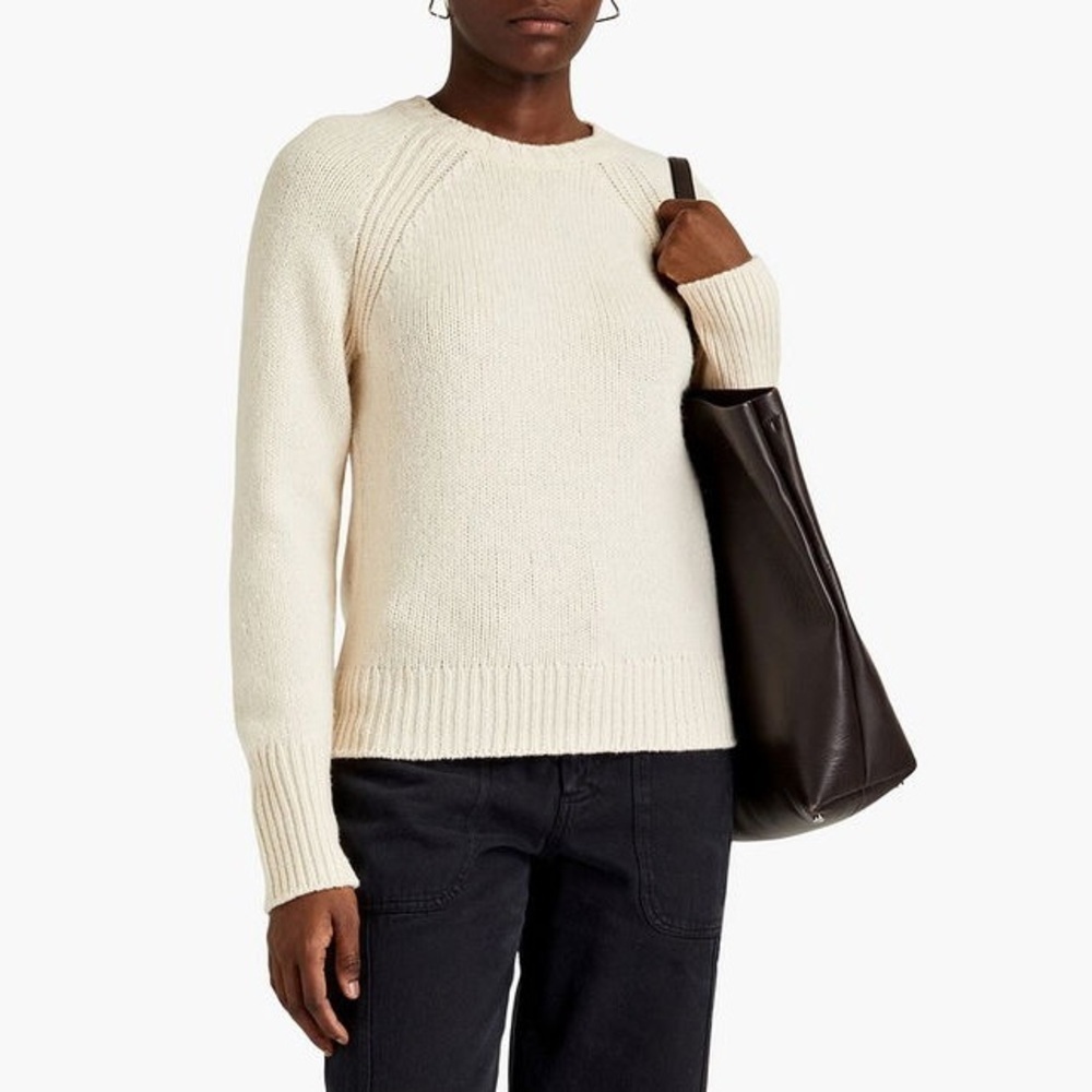 Alex Mill Sweater Wool Chunky Knit Crewneck Sz S